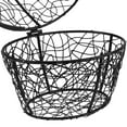 thumbnail image 3 of NUOLUX Cesta Multifuncional De Negro Para Almacenamiento Verduras Y En Cocina, 3 of 6