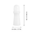 thumbnail image 4 of 8pcs 75ml Travel Empty Roll on Bottle Essential Oil Roller Bottles Container, 4 of 6