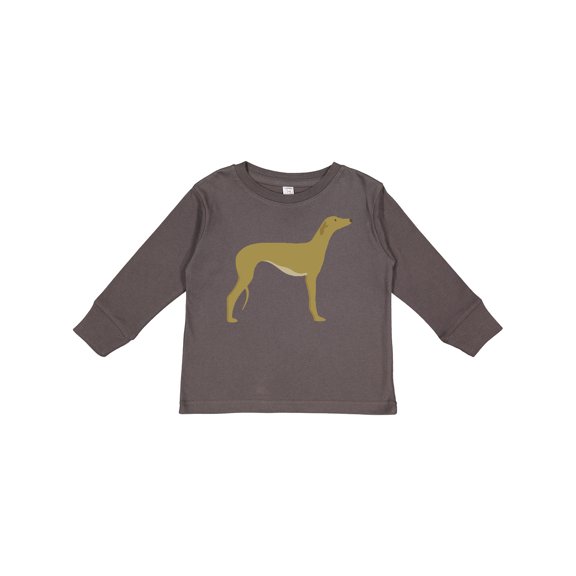 Inktastic Greyhound Boys or Girls Long Sleeve Toddler T-Shirt