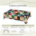 thumbnail image 5 of Christmas Tablecloth 54x72Inch, Christmas Table Clothes for Rectangle Tables, Snowman Christmas Tablecloth, Winter Holiday Tablecloth for Christmas Decoration, Party and Family Gathering, 5 of 5