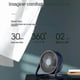 thumbnail image 3 of Small Usb Fan Desktop 5 Inch Plug In Mini Quiet Small Fans Portable Fan(black), 3 of 4