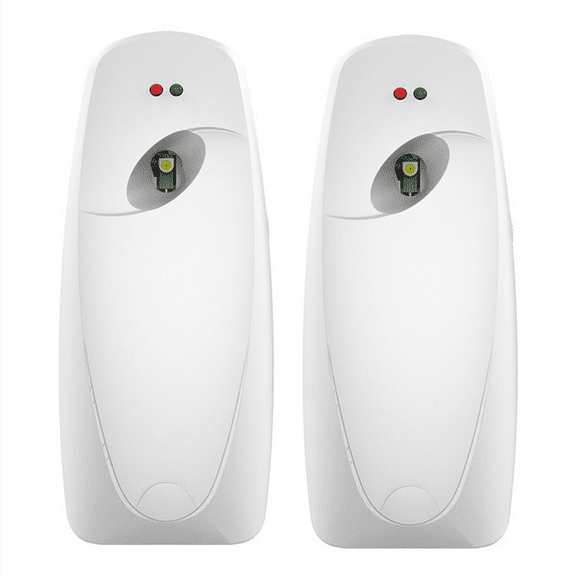 Automatic Air Freshener Dispenser 2-Pack,Auto Sprays Wall Mounted for Commercial & Home Use