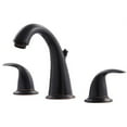 thumbnail image 1 of Oil Rubbed Bronze Two Handle Lavatory Widespread Faucet, 1 of 1