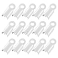thumbnail image 1 of 500pcs Ribbon Crimps Jewelry Making Ribbon Clamps Cord Ends Jewelry Kit, 1 of 9
