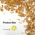 thumbnail image 4 of Sinkoo Sea Glass for Crafts About 2.75LB (1180g/41.62oz) Brownish Yellow Glass Pebbles Gemstones Bulk for Aquarium Rocks Fish Tank Gravel Green Filler for Vases(Brownish Yellow), 4 of 6