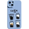 thumbnail image 7 of Designed for iPhone Case,Cute Cartoon Coffee Cup Camera Lens Protection Shockproof Protective Cover Phone Case (iPhone 12 Pro,Red), 7 of 7