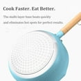 thumbnail image 5 of Estilo japonés nieve olla plana hogar maifan piedra pequeña olla de leche olla de fideos instantáneos suplemento de alimentos para bebés olla antibacteriana sartén antiadherente al por mayor, 5 of 5