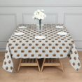 thumbnail image 3 of White Buffalo Pattern Square Tablecloth,Waterproof Square Table Cover,Wipeable Spillproof Washable Table Cover for Home Kitchen Party Decor 42"X42"(107x107cm), 3 of 6