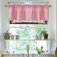 thumbnail image 5 of Star Curtain Short Curtain Blackout Curtain (132×46Cm) A,Star Curtains Short Curtains Small Curtains Rod Curtains Kitchen Coffee Curtains Bedroom Curtains Lace Curtains 52 X 18 Inch 1 Panels, 5 of 7