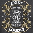 thumbnail image 3 of CafePress - Cicadas Exist Loudly Periodical Cicadas Entomology - Mens Hooded Shirt, 3 of 3