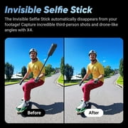 Insta360 X4 360 Camera 284752: Tiny 2.7K Action Cam, Hands-Free POV, Waterproof