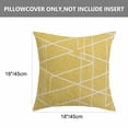 thumbnail image 2 of PiccoCasa Pack of 2 Throw Pillow Covers 18"x18" Decorative Cushion Covers, 20#, 2 of 8