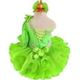 thumbnail image 6 of Jenniferwu Infant Toddler Baby Newborn Little Girl's Pageant Party Birthday Dress G115 Green 18-24M, 6 of 6