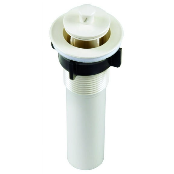 JR Products 95235 Sink Strainer with Pop-Up Stopper 1-1/4 "  Dia Opening x 5" L