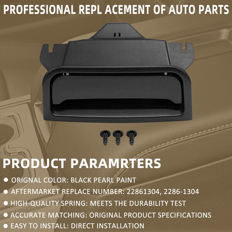 Console Cover Wth Ford Logo - Black W/blue Fts Expedton 2014-2020 Console Cover Wth Ford Logo - Black W/blue Fts Expedton 2014-2020