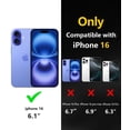 thumbnail image 2 of Funda de teléfono Diverbox para iPhone 16 Aqua Blue con MagSafe, 2 of 7