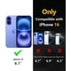 thumbnail image 2 of Funda de teléfono Diverbox para iPhone 16 Aqua Blue con MagSafe, 2 of 7