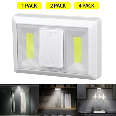 Super Bright Switch Battery Operated Led Night Lights Cob Led