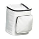 thumbnail image 2 of Bolsa de almacenamiento frontal para scooter, 17 l, gran capacidad, tela Oxford, para colgar en la motocicleta. Bolsa transparente blanca, 2 of 9