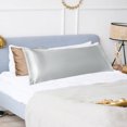thumbnail image 2 of Unique Bargains Satin Body Pillowcases Soft with Zipper Closure 1pc, 2 of 8