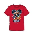 thumbnail image 5 of Disney Mickey & Friends 2025 Red Toddler Tee Shirt, 2T-4T (Unisex), 5 of 5