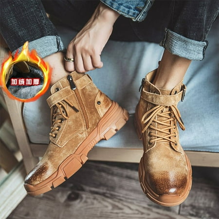 

Men Boots Snow Male Men s Winter Boots Breathable Men s Boots Comfortable Men Shoe Hiking Men s Work Shoes Footwear