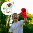 thumbnail image 3 of EIMELI 1 Set Kids Felt Craft Set Hand Puppet Making Kit DIY Art Craft Supplies, 3 of 8