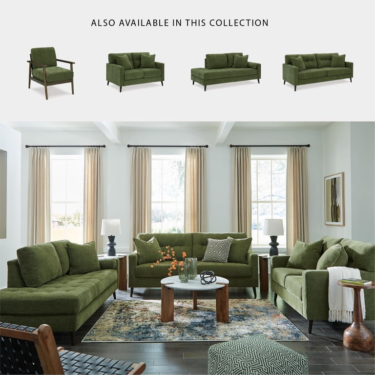 Ashley Signature Design Bixler Green Sofa 79