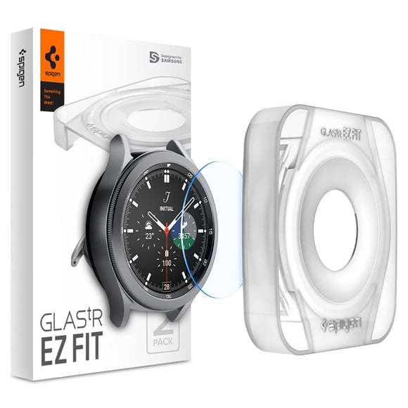 Protector de pantalla Spigen GlastR EZ FIT para Galaxy Watch 4 42 mm