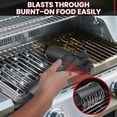 thumbnail image 5 of Electric Grill Brush, Cordless Electric BBQ Grill Cleaner with Powerful Motor, Rechargeable Grill Cleaning Brush for Burnt-On Grease & Grill Grates Black, 5 of 8