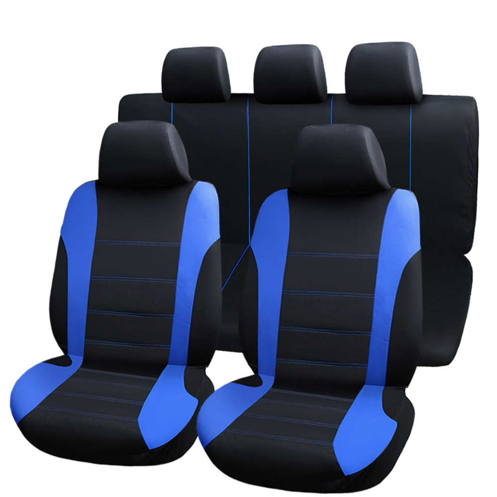 Yesfashion Universal Fashion Style Front Back Car Seat Covers Set