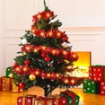 thumbnail image 3 of Guirnalda con diseño de árbol de Navidad, diseño Kingdder, preiluminada, con luces, 5 m, 3 of 7