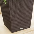 thumbnail image 2 of Lechuza USA 30" Granite Gray Lechuza Cubico Cottage Outdoor Planter, 2 of 10