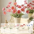 thumbnail image 7 of Artificial Poppies Flowers,23 Inch 4 Heads Floral Bunch,Artificial Silk Flowers for Wedding,Party,Decor Flower Arrangements for Table,Blue, 7 of 7