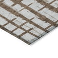 thumbnail image 4 of Addison Rugs Chantille Indoor/Outdoor Transitional Stripes Chocolate Washable Rectangle Rug, 1'8" x 2'6", 4 of 6