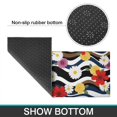 thumbnail image 6 of Pioneer Flower Floral Print Pattern Kitchen Rugs Sets Of 2, Anti Fatigue Non Slip Washable Floor Mats for Kitchen Sink Laundry, 17X30 Inch + 17X47 Inch, 6 of 6