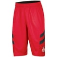 thumbnail image 2 of Youth Russell Scarlet Ohio State Buckeyes Logo Training Shorts, 2 of 3