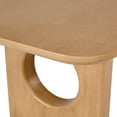 thumbnail image 7 of Now Ohan 90 Inch Dining Table, Rectangular, Light Brown Solid Rubberwood, 7 of 7
