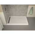 thumbnail image 3 of Anzzi SB-AZ012WL 36 x 60 in. Field Series Double Threshold Shower Base in White, 3 of 3