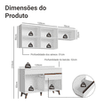 thumbnail image 3 of Cocina Integral Completa Modular Madesa Reims 190cm BB 04, 3 of 5