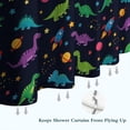 thumbnail image 6 of Space Dinosaur Pattern Shower Curtain 72"x84" ,Bathroom Decorative Shower Curtains Set with 12 Hooks,Modern Waterproof Washable Shower Curtain, 6 of 6