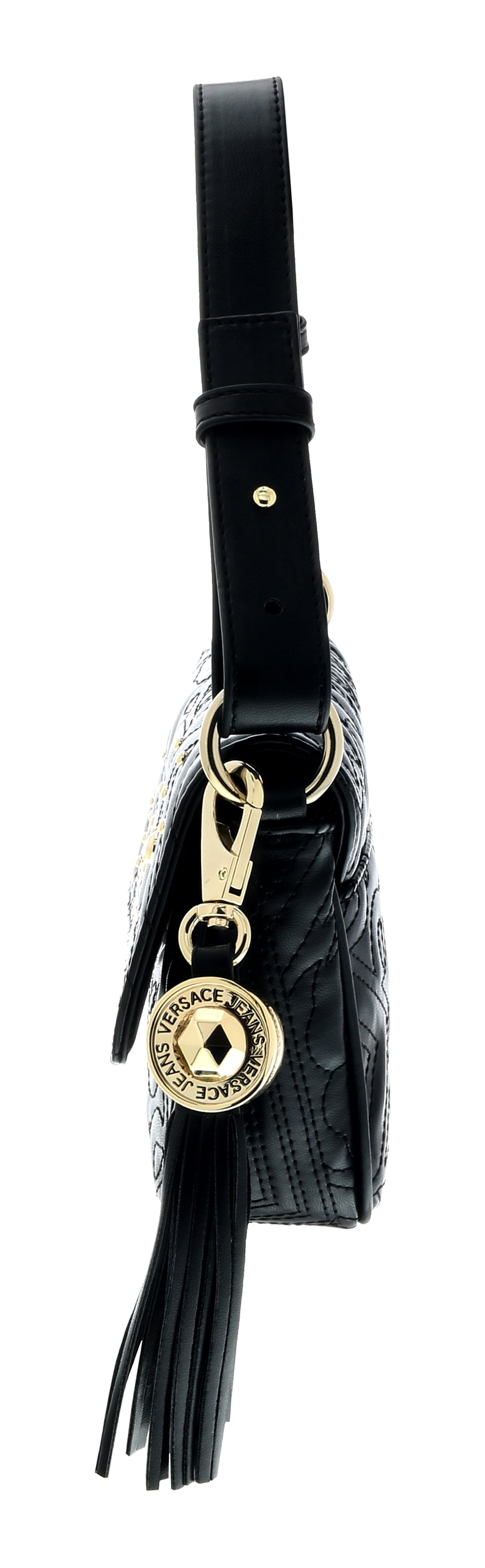 Versace Black Shoulder Bag-EE1VTBBZ1 E899 for Womens