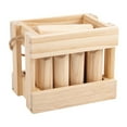 thumbnail image 1 of Wooden Throwing Game Premium Throwing Shaker with Storage Basket for All Ages, 1 of 9