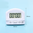 thumbnail image 2 of Multifunctional Electronic Stopwatch Sports Stopwatch, ABS Digital Stopwatch (white), 2 of 4