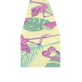 thumbnail image 3 of MKHERT Pink Flamingo Table Runner for Kitchen Wedding Party Home Decor 14x72 inch, 3 of 4