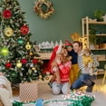 thumbnail image 2 of Adornos navideños, juego de adornos para árbol de Navidad, adornos decorativos irrompibles para colgar en forma de bola para árbol de Navidad, adornos navideños a granel para decoración de mesas, 2 of 5