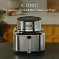 thumbnail image 2 of Freidora de aire inteligente COSORI Iconic de acero inoxidable de 6,5 qt, 2 of 6