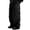Black, variant on Men Double Knee Reinforced Cargo Work Pants Durable Twill Loose Fit Construction Trousers S-2XL
