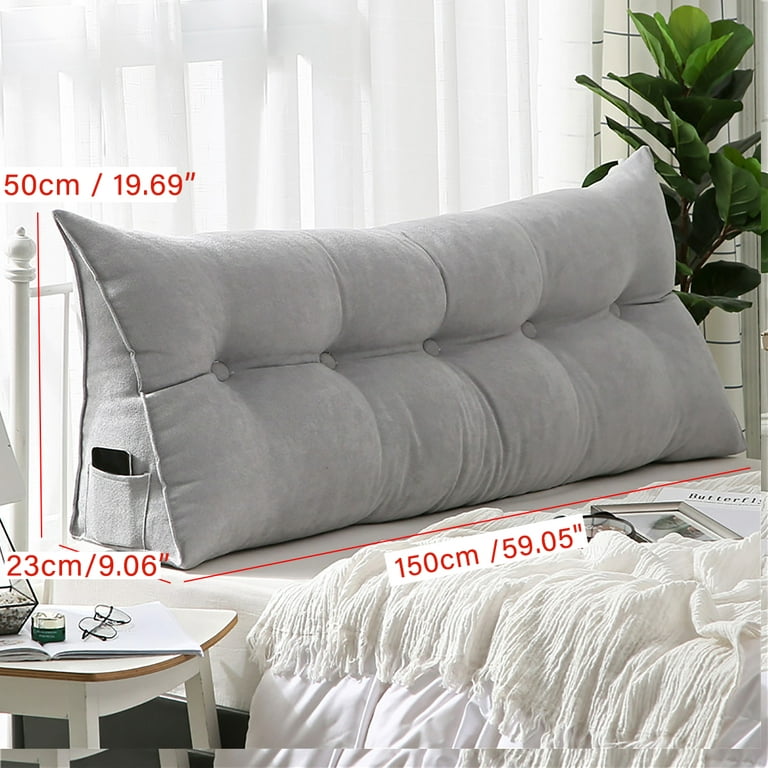 Large Back Cushion With Removable Washable Sofa Reading Backrest Pillow For  Bed For Tailbone Pain Relief Home Decor Seat Cushing From Diao10, $30.79