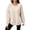 Khaki#120823HH, variant on Hearthz Womens Fleece Sweatshirt Solid Color Drop Shoulder Long Sleeve Crewneck Sweatshirts Women Fall Winter Athletic Workout Women's Pullover Sweaters Gray M